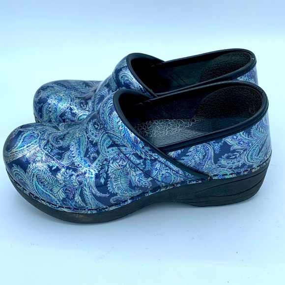 DANSKO BLUE SHOES CLOG SIZE 36 - Picture 4 of 5